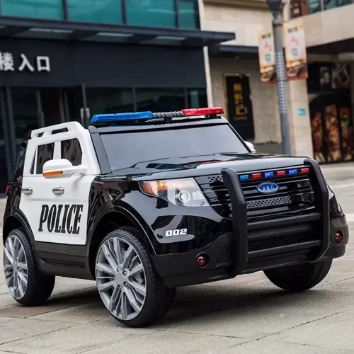 Электромобиль Kidsauto Полицейский джип Ford Style Police черный: Рекомендуемый возраст от 1 года до 4 лет