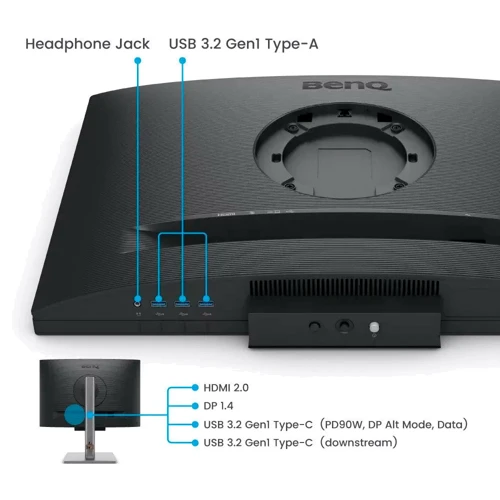 Монитор BenQ RD240Q (9H.LLXLA.TBE): Частота обновления экрана, Гц 60