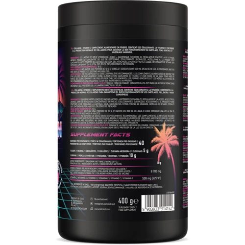 OstroVit Collagen + Vitamin C 400 g / 40 servings / Miami Vibes: Вес 400 г