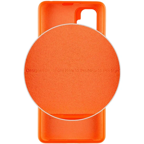 Аксессуар для смартфона Mobile Case Silicone Cover Neon Orange for Xiaomi Redmi Note 10 Pro / 10 Pro Max: Тип накладка на заднюю часть