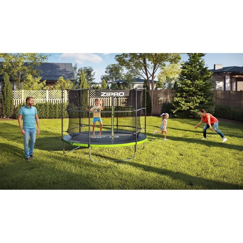 Батут Zipro Fitness Jump Pro 8"с внутренней сеткой 252 см (5902659840660) фото 13