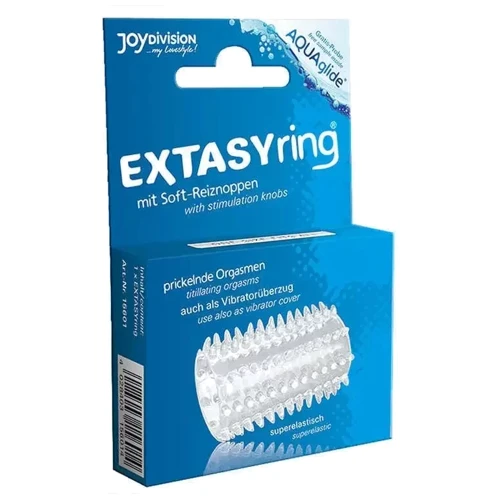 Насадка на член Joy Division Extasy ring Cock Ring (прозрачная)