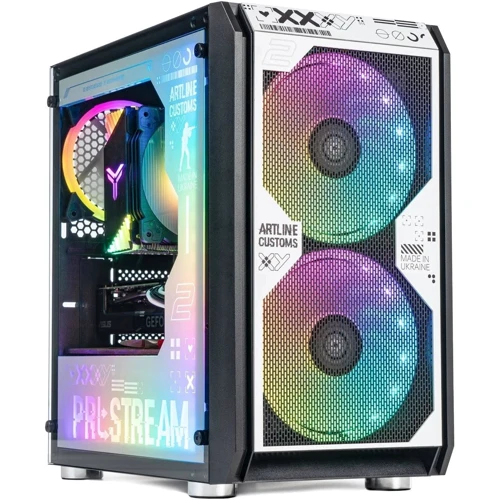 Персональный компьютер (ПК) ARTLINE Gaming GBS (GBSv25an): Размеры 370x210x420