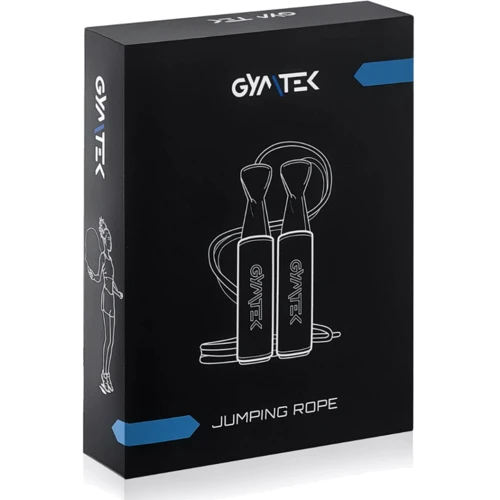 Скакалка Скакалка Gymtek кожаная с подшипниками 275см (5907766661016): Материал ручек полипропилена, обтянутые кожзаменителем