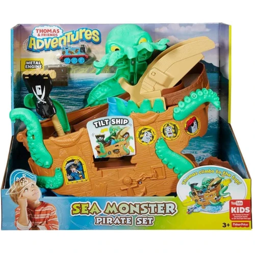 Ігровий набір Thomas and Friends серії Adventures Пригоди на піратському кораблі (DVT14)