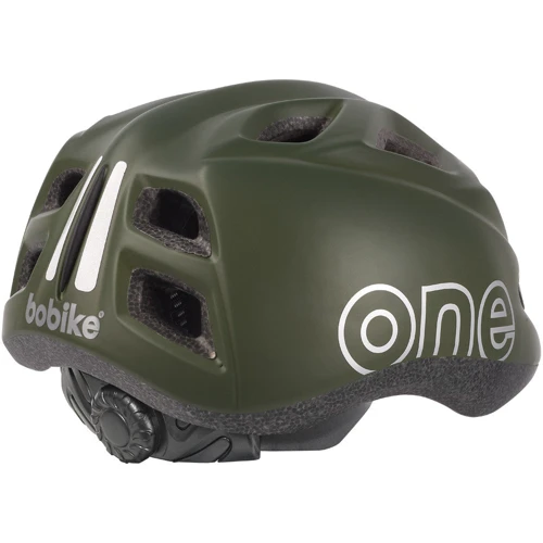 Шлем велосипедный детский Bobike One Plus Olive Green XS 46/53 (8740800006): Размер XS