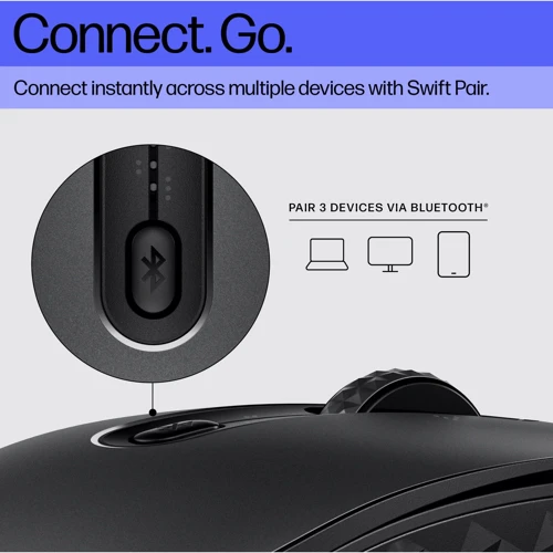 Мышь HP 690 (7M1D4AA): Вес 89 г