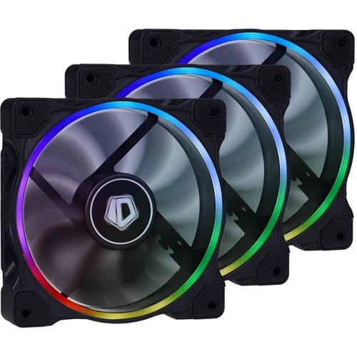 Кулер ID-Cooling ZF-12025-RGB Trio (3pcs Pack) (ZF-12025-RGB Trio): Рівень шуму, dB 16.3-33.5