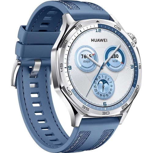 Смарт-часы Huawei Watch GT 5 46mm Blue: Время работы 14 дней