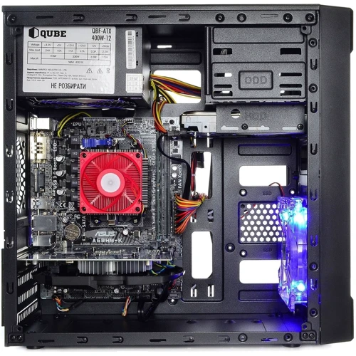 Персональный компьютер (ПК) ARTLINE Gaming X44 (X44v12): Процессор AMD Ryzen 5 1600 (3.2-3.6 ГГц)