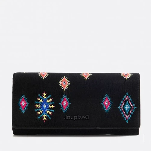 Женский кошелек Desigual черный (8445110228975)