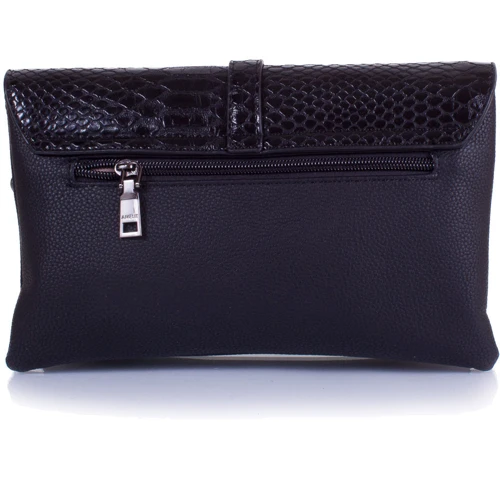 Жіноча сумка через плече Amelie Galanti чорна (A991344-black): Застібка Магнітна