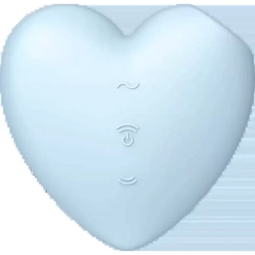 Клиторальный стимулятор Satisfyer Cutie Heart с вибрацией blue