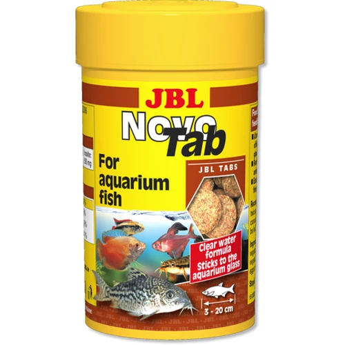Корм JBL NovoTab для аквариумных рыбок 100 мл (3023010)