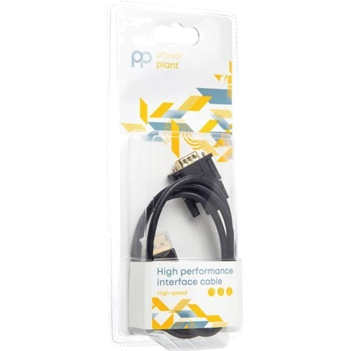 Кабель и переходник PowerPlant DisplayPort (M) ещ VGA (M) 1.0m (CA911882): Тип разьема DisplayPort - VGA
