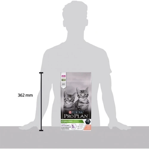 Сухой корм Pro Plan Sterilised Kitten для стерилизованных котят с лососем 1.5 кг (7613037684070) фото 11