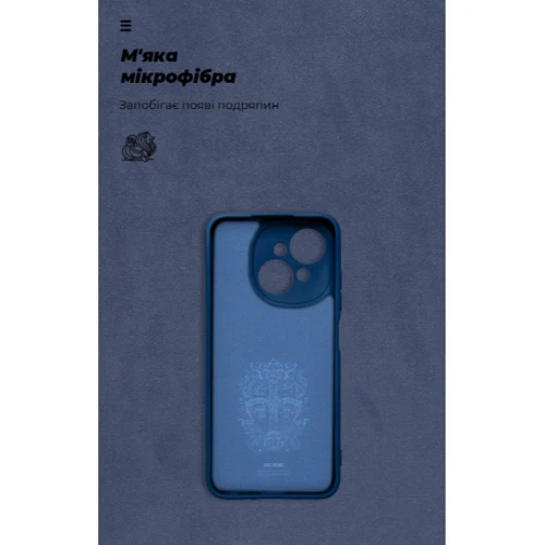 Чохол для телефона ArmorStandart ICON Case Camera cover Dark Blue для Tecno Spark Go 1 (KL4) (ARM81216) фото 6