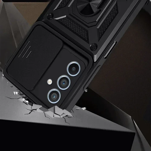 Чехол для телефонов BeCover Military Black for Samsung M156 Galaxy M15 (711052): Материал TPU (термополиуретан) и пластик