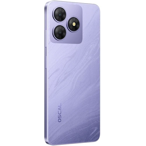 Смартфон Oscal Flat 2C 2/64GB Sky Purple: Камера 13 МП / LED вспышка / HDR / Панорама/ Фронтальная 8 МП