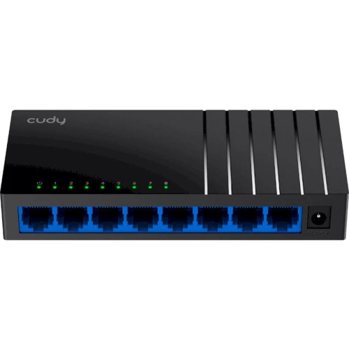 Мережевий комутатор Cudy GS108D: Порти комбинированный