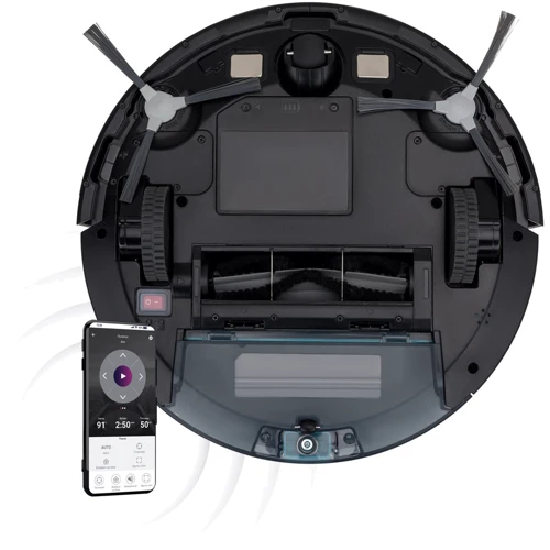Робот уборщик Polaris PVCR 3200 IQ Home Aqua Карбон: Тип для сухой и влажной уборки