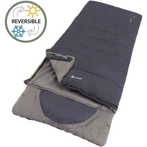 Спальный мешок Outwell Contour Lux Reversible/-3°C Deep Blue Left (230366): Назначение трехсезонный