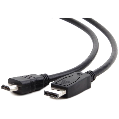 Кабель і перехідник Cablexpert DisplayPort to HDMI 5.0m (CC-DP-HDMI-5M): Тип роз'єму DisplayPort - HDMI