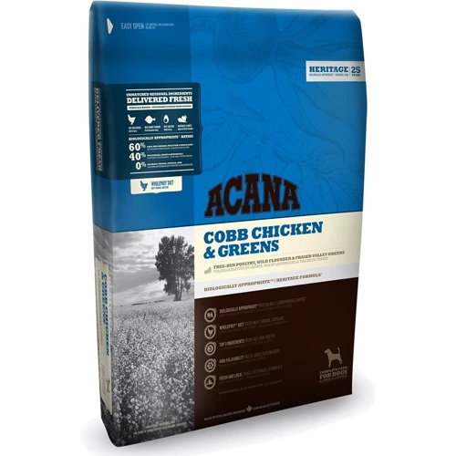 Сухой корм для собак всех пород ACANA Cobb Chicken&Greens 2 кг