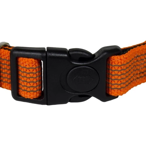 Нашийник Lucky Pet із прогумованої стрічки 2x35-45 см оранжевий (4820224215648): Виробник Lucky Pet