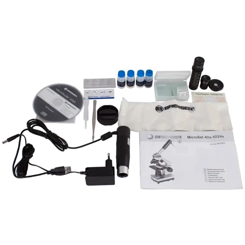Мікроскоп Bresser Junior 40x-1024x HD USB Camera з кейсом (8855000) фото 8