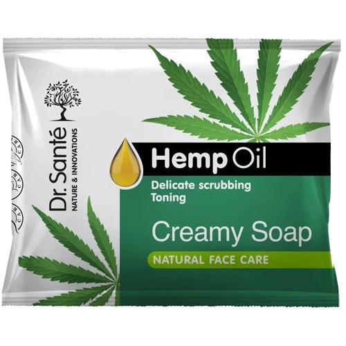 Dr. Sante Creamy Soap Крем-мыло твёрдое с маслом Конопли 100г