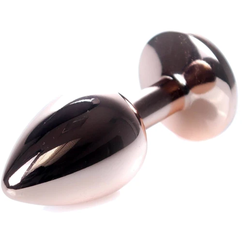Анальная пробка BOSS Series Exclusivity Jewellery Red Gold Plug Purple