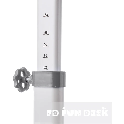 Комплект FunDesk Парта і стілець-трансформери Vivo II Grey