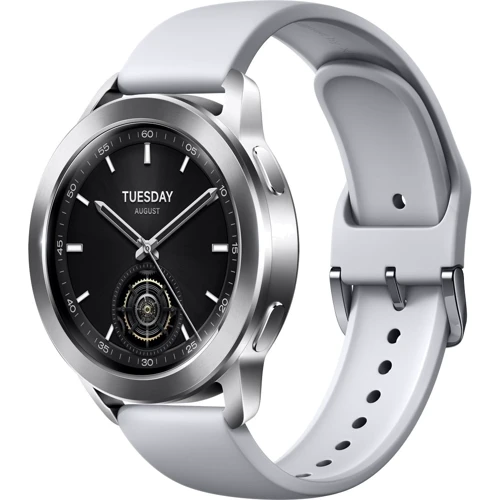 Смарт-часы Xiaomi Watch S3 Silver (Global): Дисплей 1.43" AMOLED (466x466) / 326 PPI