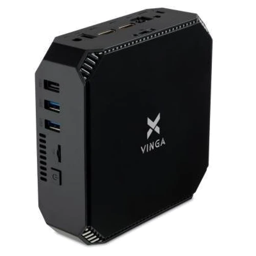 Персональный компьютер (ПК) Vinga Mini PC V500 (V500J4125.4120): Видеокартка UHD Graphics 600