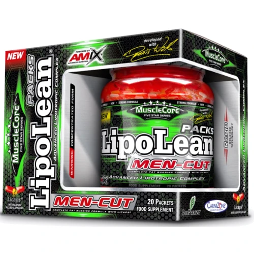 Жиросжигатель Amix MuscleCore® LipoLean Men-Cut Packs 20 packs / 20 servings