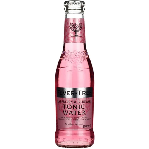 Тонік Fever Tree Rhubarb + Raspberry 0.2 л (5060108453530)