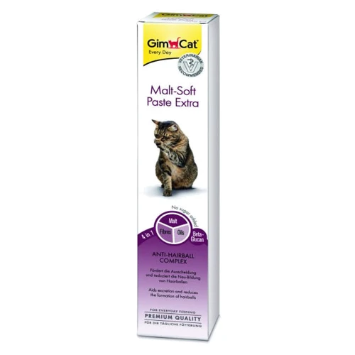 Паста для кошек Gimborn Malt- soft Extr паста для для выведения шерсти и улучшения моторики желудка 50г (4002064417929)