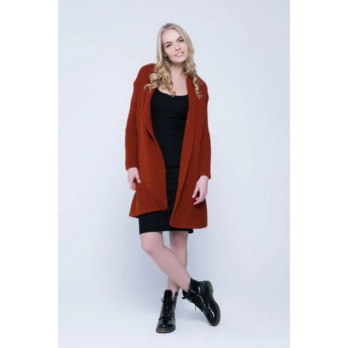 Кардиган Sewel CW412 46-48 терракотовый