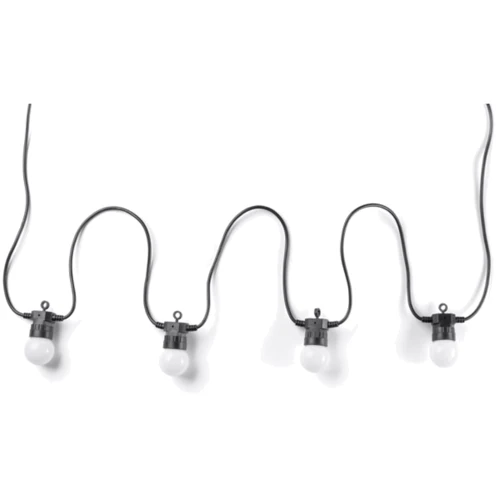 Гирлянда Smart LED Twinkly Festoon RGB 20 G45 Gen II IP44 10м кабель черный фото 5