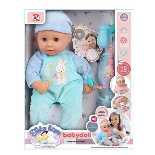 Пупс MIC Tutu Doll с аксессуарами голубой (6632)