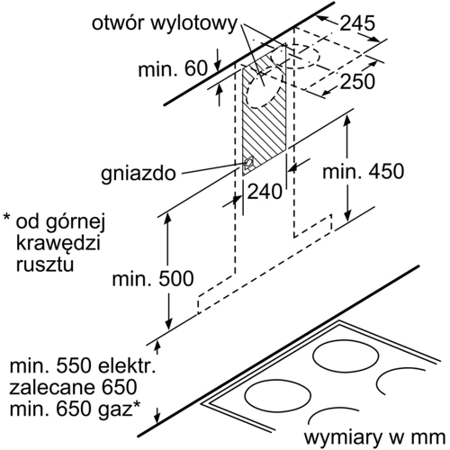 Витяжка Bosch DWB67JP50 фото 5