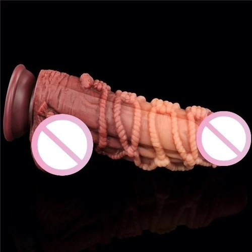 Фаллоимитатор LoveToy Dual-Layered Silicone Nature Cock 9.5" Flesh