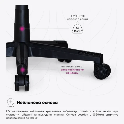 Геймерское кресло Cyberlux Helios Black (арт. GM-204 B) фото 14