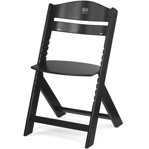 Стульчик для кормления KinderKraft Enock Black (Hnrt_4088): Материал дерево