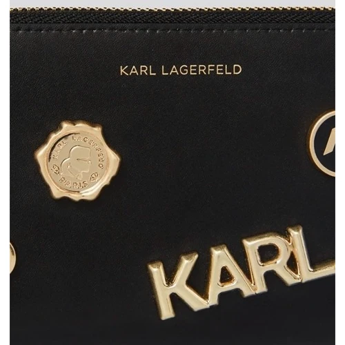 Женский кошелек Karl Lagerfeld K/SEVEN SP ZIP MD WLT PINS черный (226W3232-999): Пол Женский