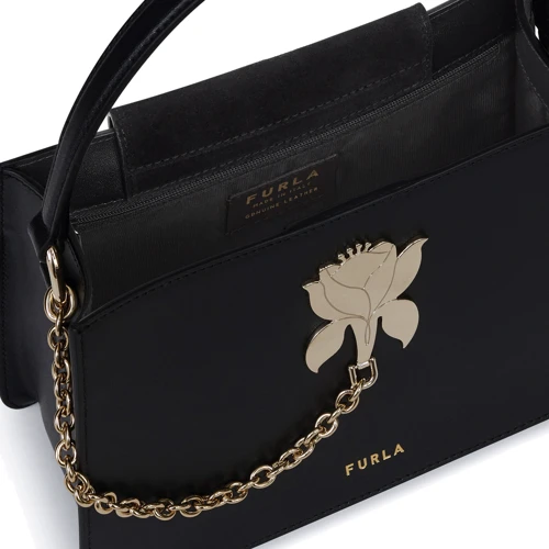 Жіноча сумка-сетчел Furla Tuberosa S Top Handle чорна (WB00195MSD000O6000): Країна виробник Італія