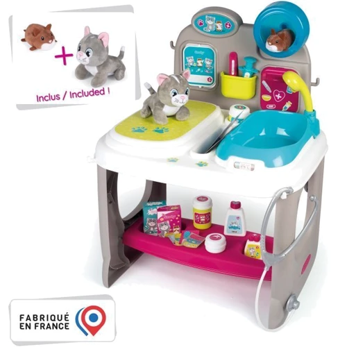 Игровой набор Smoby Toys Ветеринарный центр с котиком и хомяком (340404) фото 2
