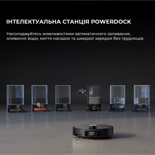 Робот-пилосос Xiaomi Dreame X50 Ultra Complete Black фото 16