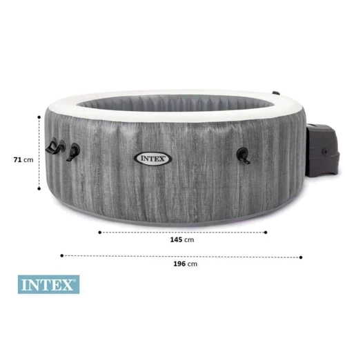 Баcсейн-джакузи Intex круглый 196х71 см (28440) фото 11